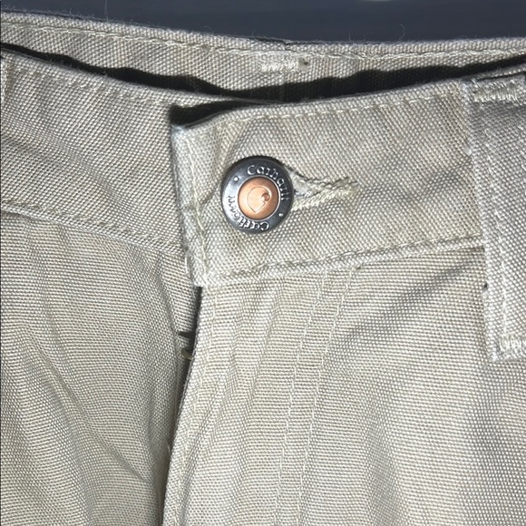 Carhartt Tan Cargo Shorts Classic Casual Design - Picture 5 of 5